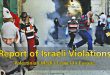 Israeli Violations Daily Report – Sun 2nd 10 2022